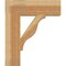 Ekena Millwork Funston Block Rough Sawn Bracket, Western Red Cedar, 6"W x 22"D x 26"H BKT06X22X26FST05RWR - alternate 2
